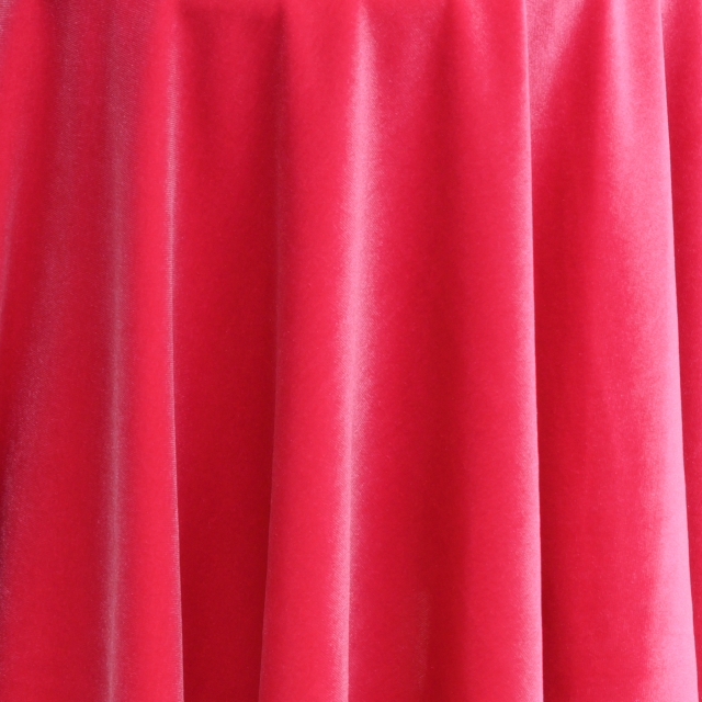 Fuchsia Stretch Velvet Fabric